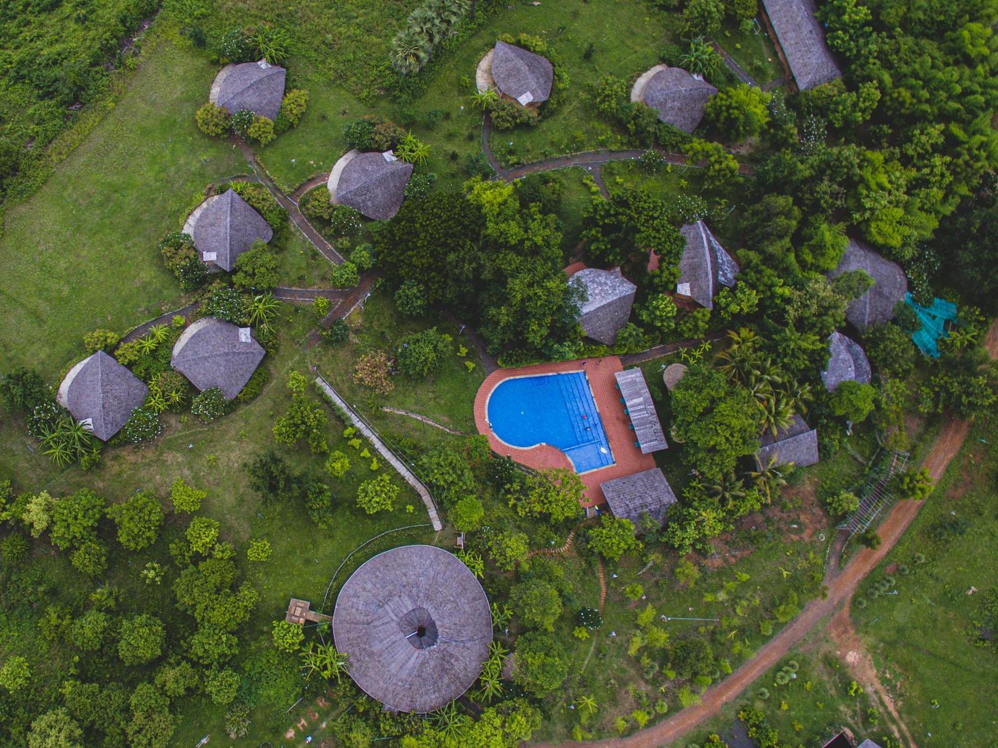Hanchey Bamboo Resort 캄퐁 참 외부 사진